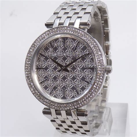 michael kors uhr silber strass|Michael Kors armband.